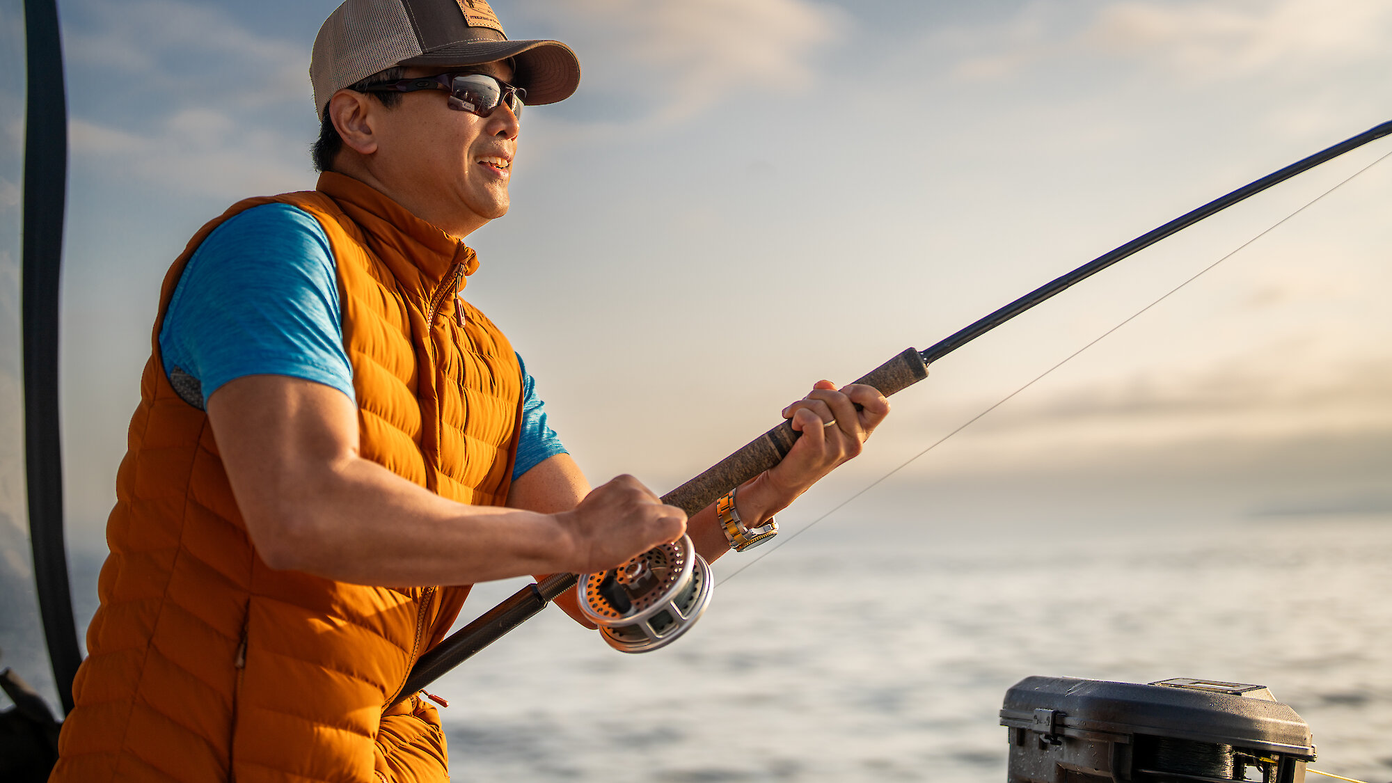 Fishermen in the Campbell River fishing